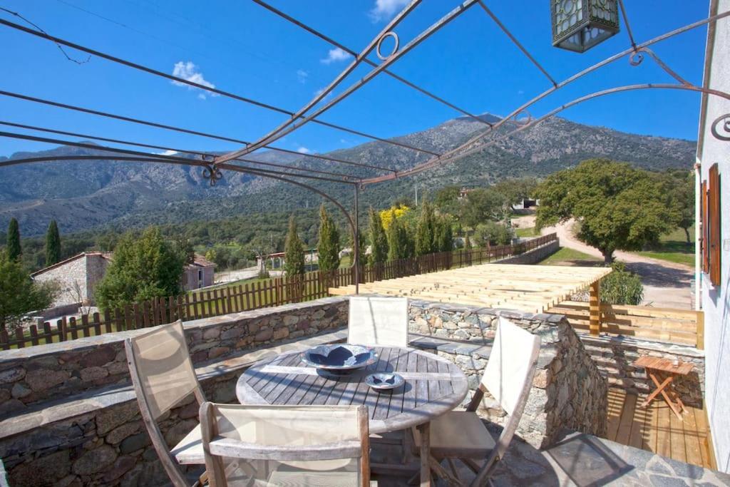 Le Capu Biancu-Location Avec Vue Proche Des Gorges De L Asco Entre Mer Et Montagne Moltifao Экстерьер фото