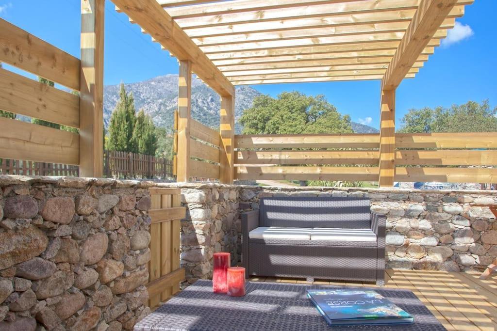 Le Capu Biancu-Location Avec Vue Proche Des Gorges De L Asco Entre Mer Et Montagne Moltifao Экстерьер фото