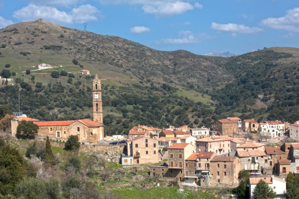 Le Capu Biancu-Location Avec Vue Proche Des Gorges De L Asco Entre Mer Et Montagne Moltifao Экстерьер фото